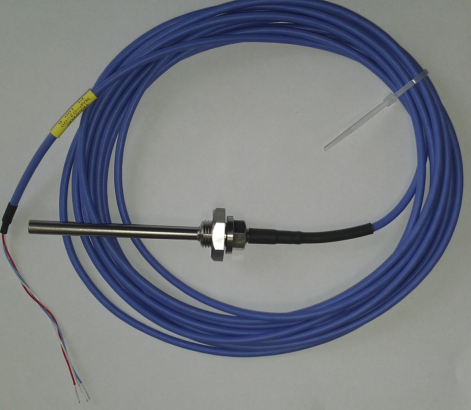 Датчик температуры Pt 100 MAP-02-00, синий, кабель 5м